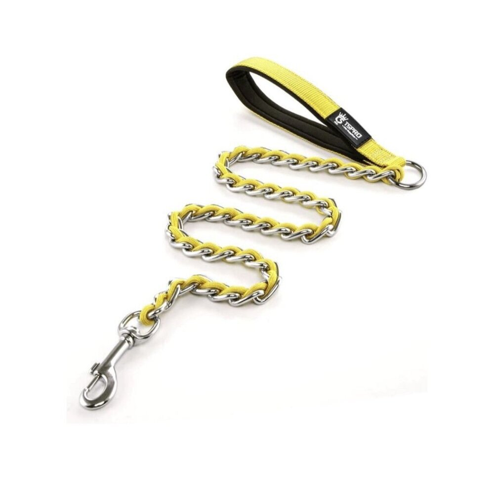 TSPRO Chew Proof Dog Leash 3.3 FT 4mm Stainless Steel Metal Training Leash